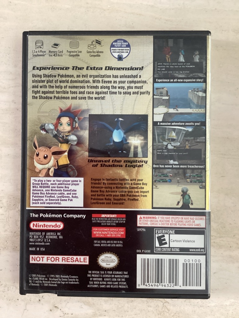 Pokémon XD Gale of Darkness Nintendo GameCube Game CIB Authentic Tested - Picture 2 of 7